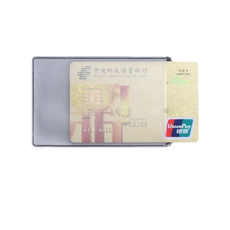 Transparente PVC Titular Do Cartão, Business Case Bus, Banco Credit ID Card Holder, Tampa Identification Card Container, 1 Pc, 5 Pcs, 10Pcs