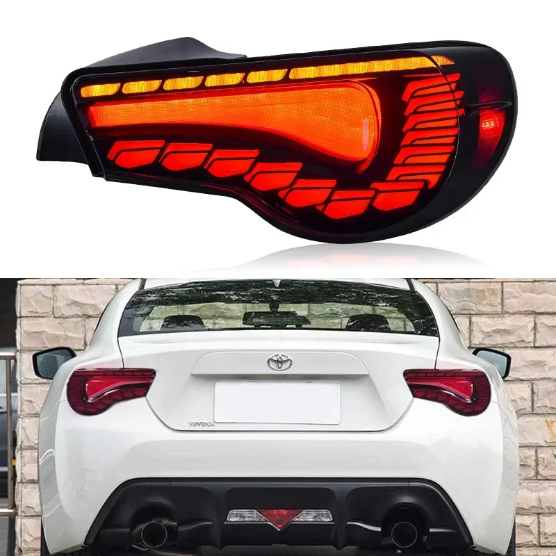 

Car LED Tail Lights For Toyota GT86 Subaru BRZ Scion FRS Rear Fog Lamp Brake Reverse Sequential Turn Signal Back Indicator