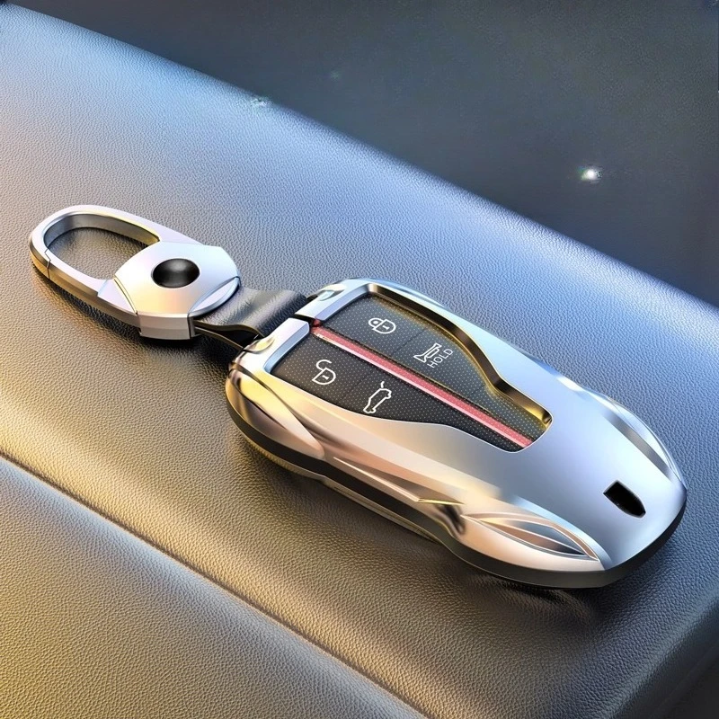 For Red Flag H5 HS7 H7 HS5 H9 EQM5 Key Set High End Car Key Shell Chain 2025 Model
