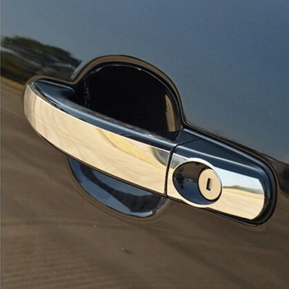 Stainless steel trim Door Handle Covers ABS Chrome door handle cover for Ford focus 2 3 2005-2011 2012 2013 auto accessories