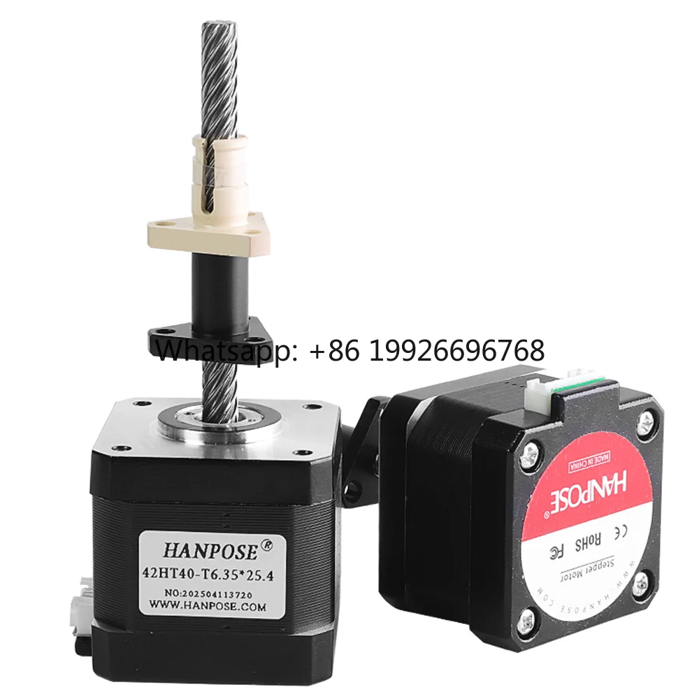 Hot Selling NEMA17 42HT34-T6.35 Trapezoidal Screw Motor Micro Lift 24V High-speed High Torque Motor