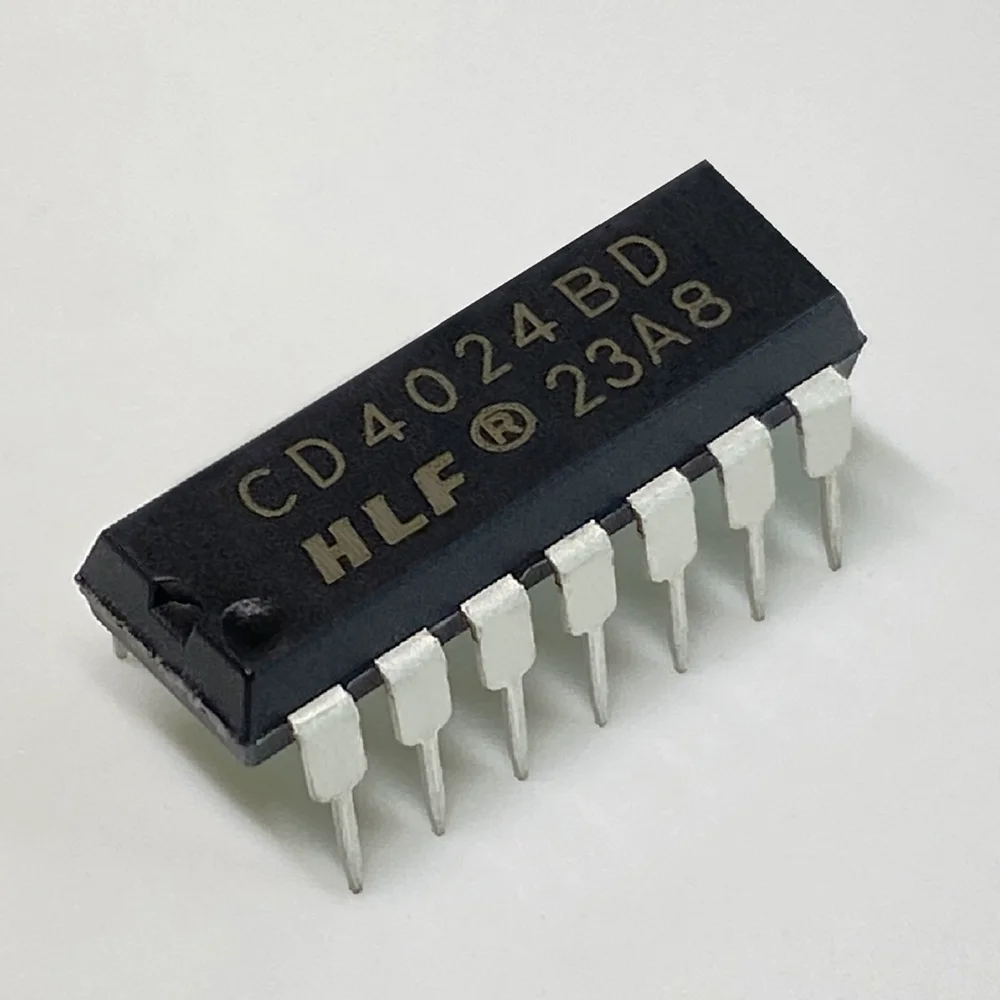 (10 pieces) CD4024BE CD4024BD CD4024  DIP-14 Binary Counter Logic Chip