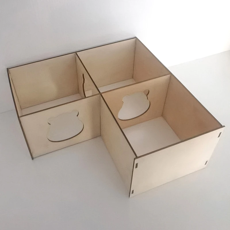 Detachable Roof Hamster Hideout 3