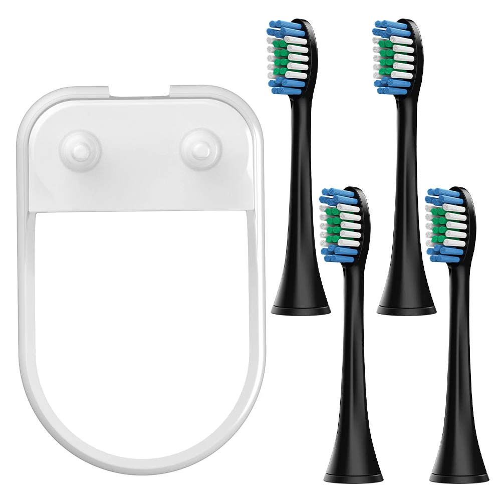 

4x Professional Replacement Brush Heads and Toothbrushes Head Storage Rack Compatible with Philips Sonicare Electric Toothbrush