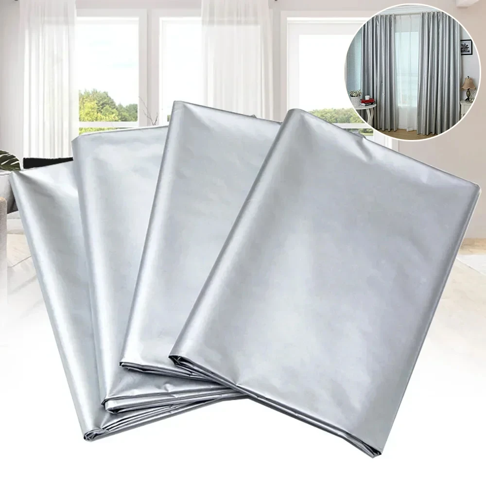 Easy Install Blackout Curtains Thickened Sun Protection Thermal Insulation Curtain with Hook Home Office Rectangle Hotel Bedroo