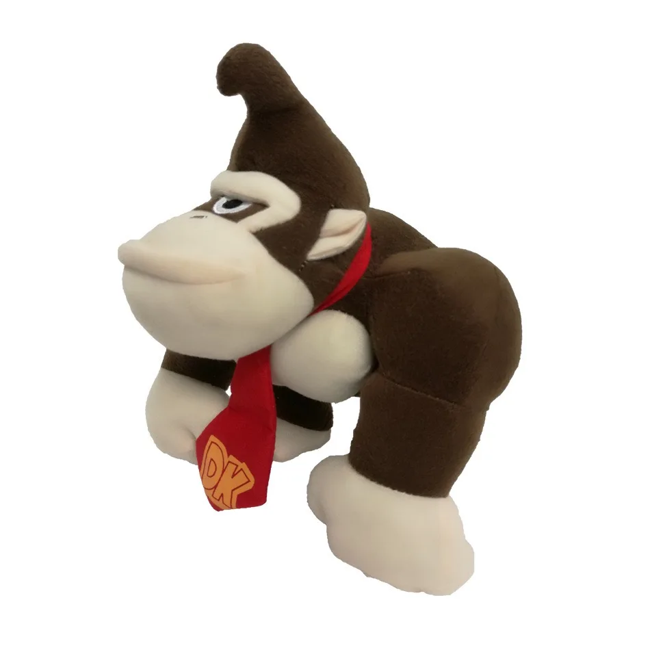 Super Mario Spiel Donkey Kong & Freunde Plüsch-Set - Riesiger Affe mit kleinem Affenbaby, Klassische Videospiel-Charakter Plüschtiere – Detail 8