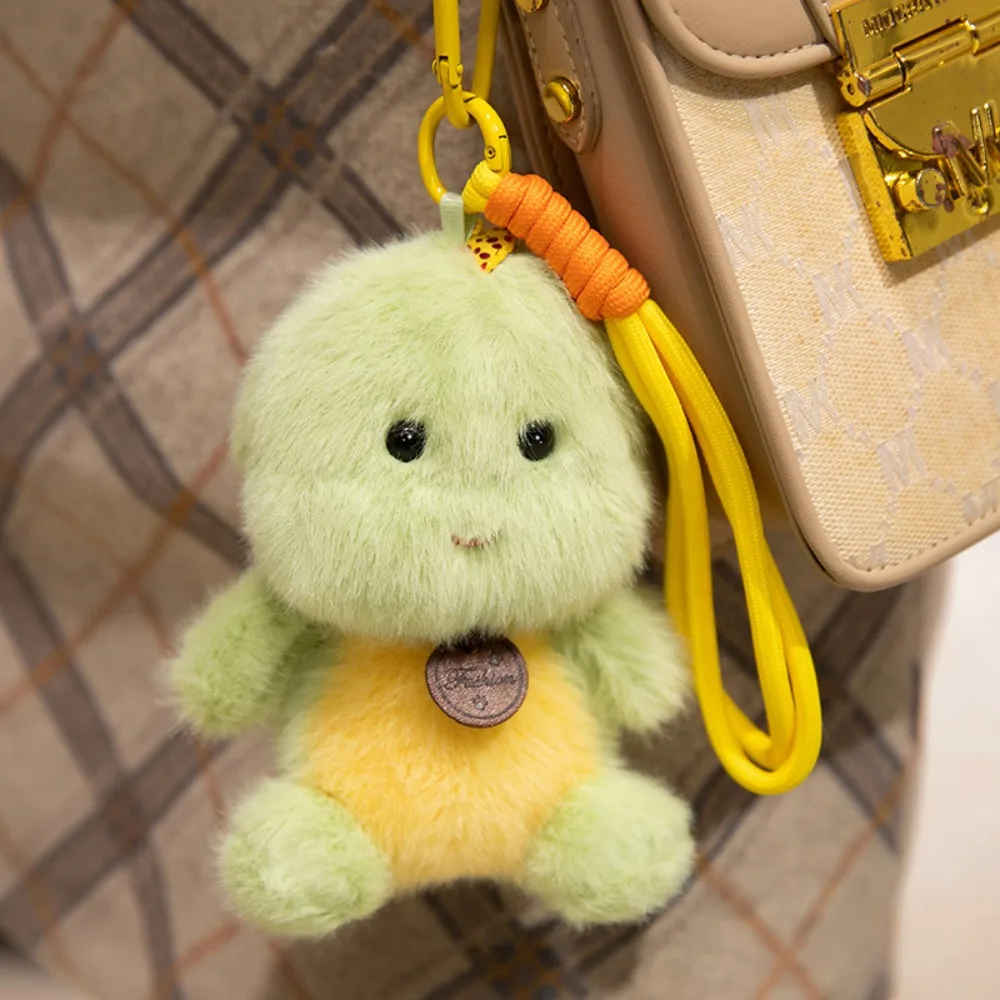 Simpatico animale panda rosso portachiavi in peluche per bambini giocattoli di peluche borsa da donna ciondolo zaino per ragazze decorazione regalo accessori portachiavi Kawaii