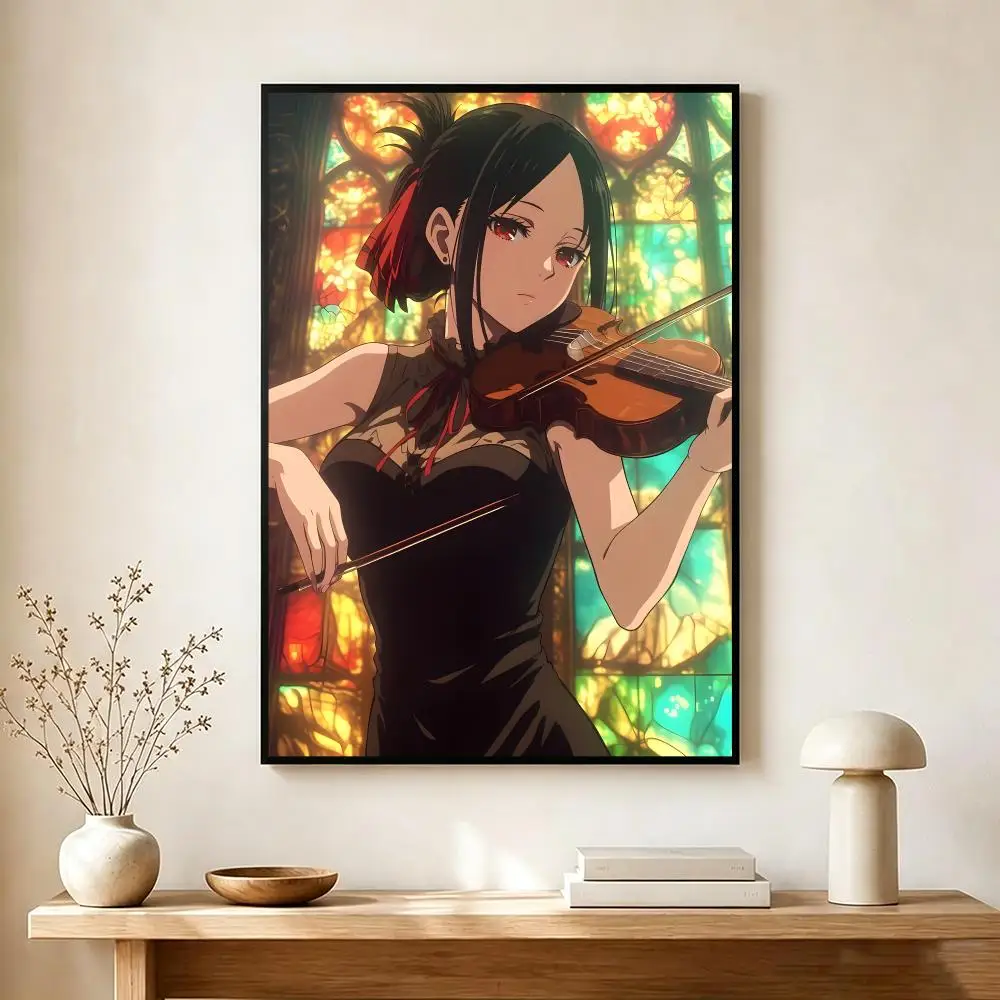 Clever Anime K-Kaguya sama Love is War Poster Wall Art Print Decorative Mural Home Decor Gift Unframed
