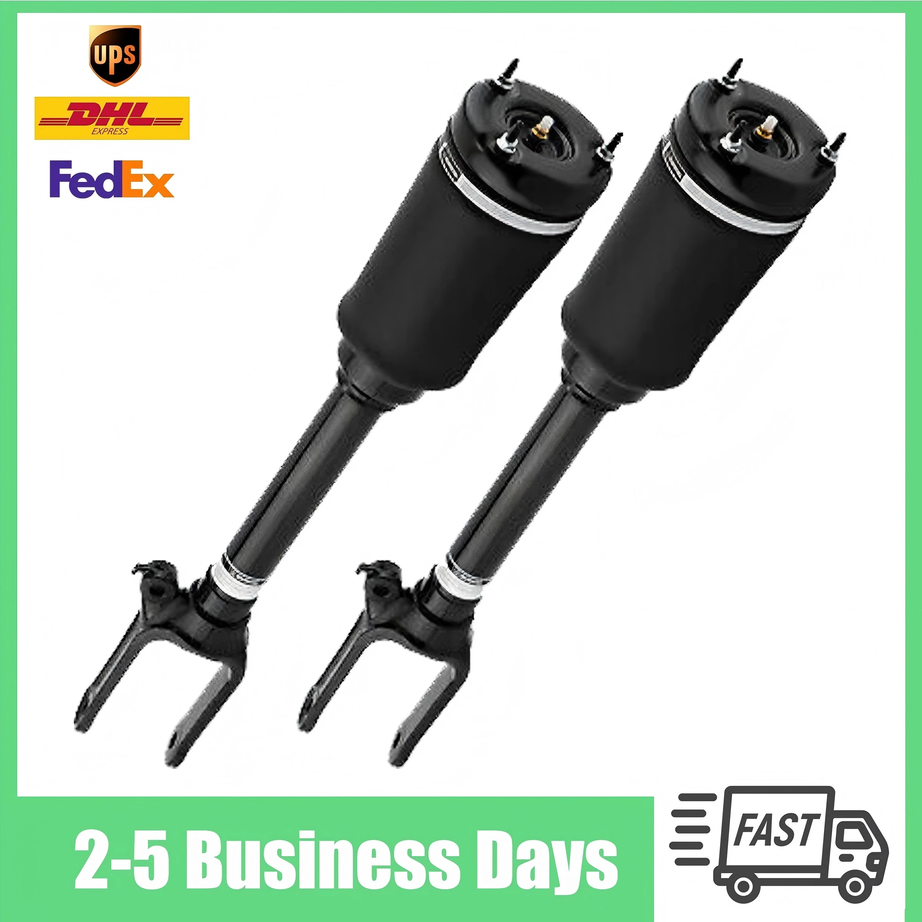 

Pair Front Airmatic Air Strut Assembly For Mercedes GL450 X164 2005 -2012 1643204613 1643206013 1643206013