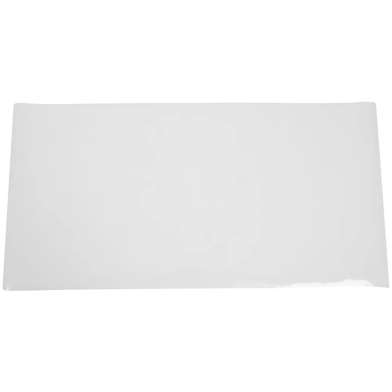 Almohadilla de escritorio transparente, estera de escritura de escritorio suave de PVC texturizado antideslizante de 35,5 pulgadas x 17,7 pulgadas, protector de escritorio con bordes redondos