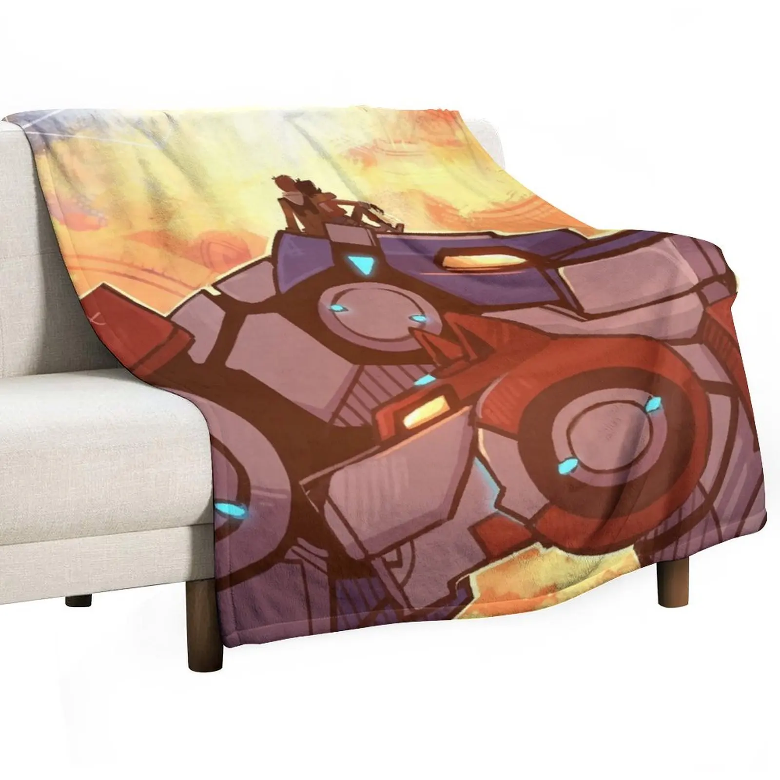 

Fire and Ice Throw Blanket Soft Plaid Warm Luxury Hairy Blankets