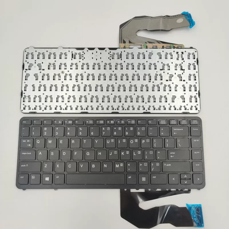 Teclado para HP EliteBook 840 G3 G4 745 G3 G4 Notebook, Diseño Estadounidense, Modelo 819877-001