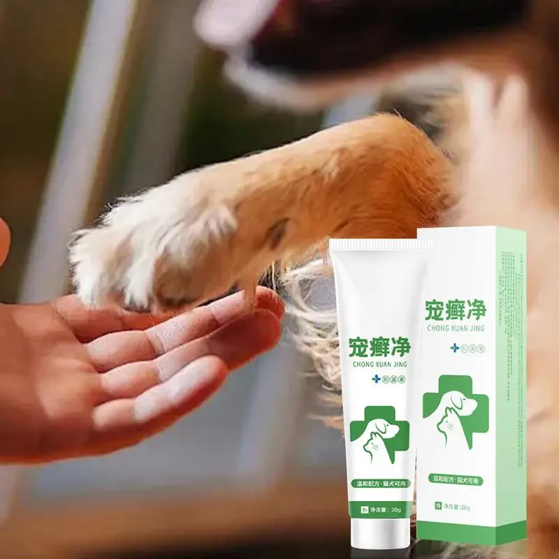 Pet Skin Relief Dry Skin Wound Care Dog Moisturizer Ointment Lightweight Dogs And Cats Skin Care Non Sticky For Home