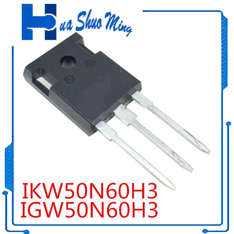 10Pcs/Lot  IKW50N60H3 K50H603 IGW50N60H3 G50H603 TO-247