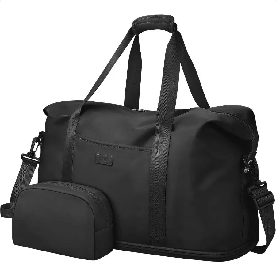 

Expandable Travel Duffle Bags Weekender Overnight Bags for Women Men Hospital Bag for Women Labor Delivery with Toiletry Bag Wa