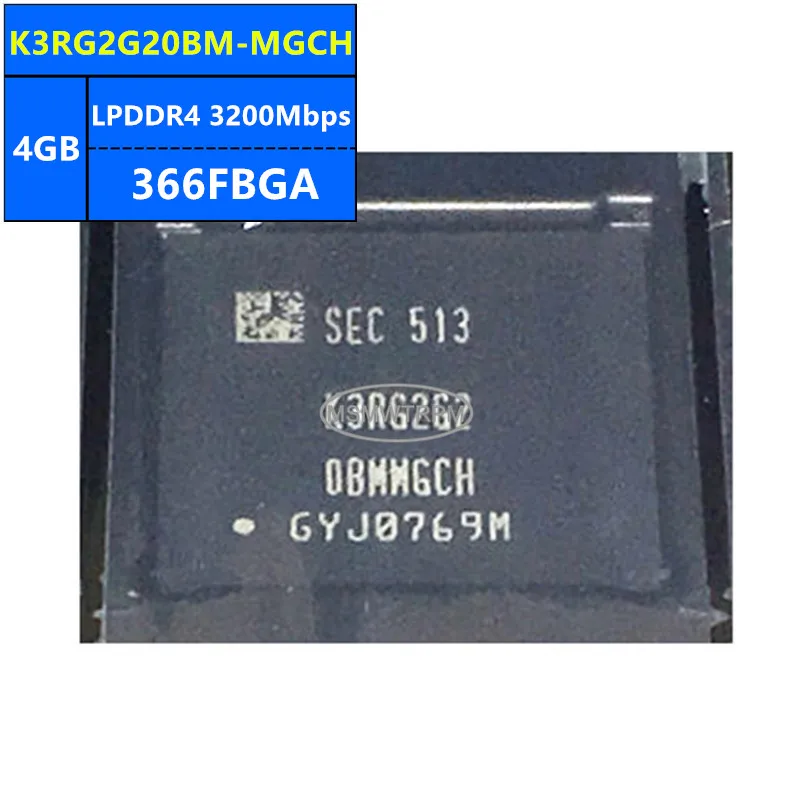 K3RG2G20BM-MGCH H9HKNNNCTUMUBR-NLE K3RG2G20AM-MGCH LPDDR4 4GB 3200Mbps 366FBGA 32Gb شريحة الذاكرة IC الدوائر المتكاملة العلامة التجارية الجديدة