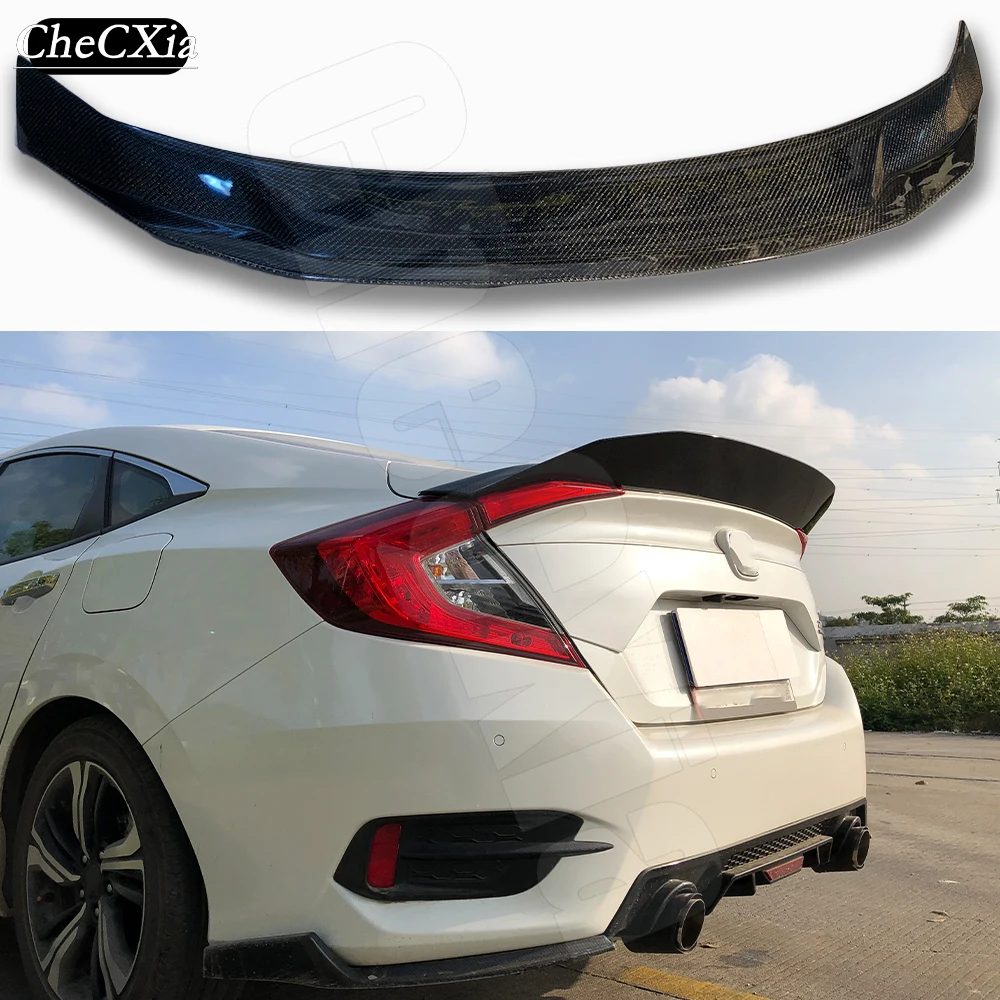 

Suitable For Honda 10th Generation Civic Modified FC1 Style Rear Spoiler ABS Material Trunk Lid Spoiler Tail Wing