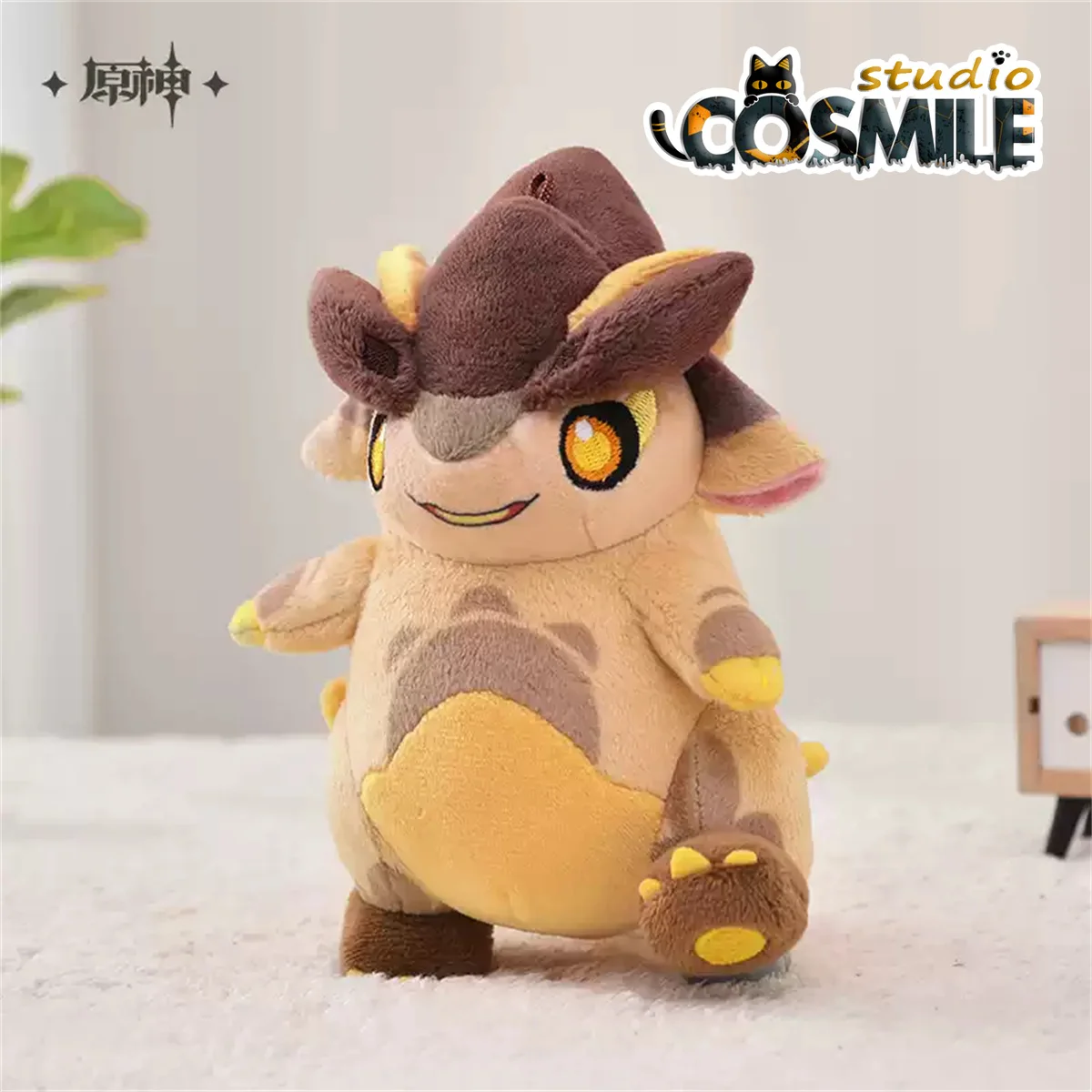 Genshin Impact Original Natlan Dragon Tepetlisauri Koholasaurs Yumkasaur Prop Stuffed Plushie Plush Doll Toy Keychain Dec