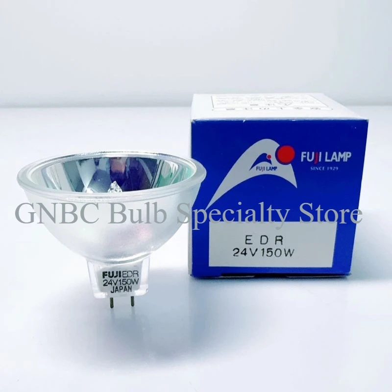 Fuji EDR 24V150W Halogen Bulb, Medical & Industrial Endoscope Cold Light Source Replacement Lamp, Compatible