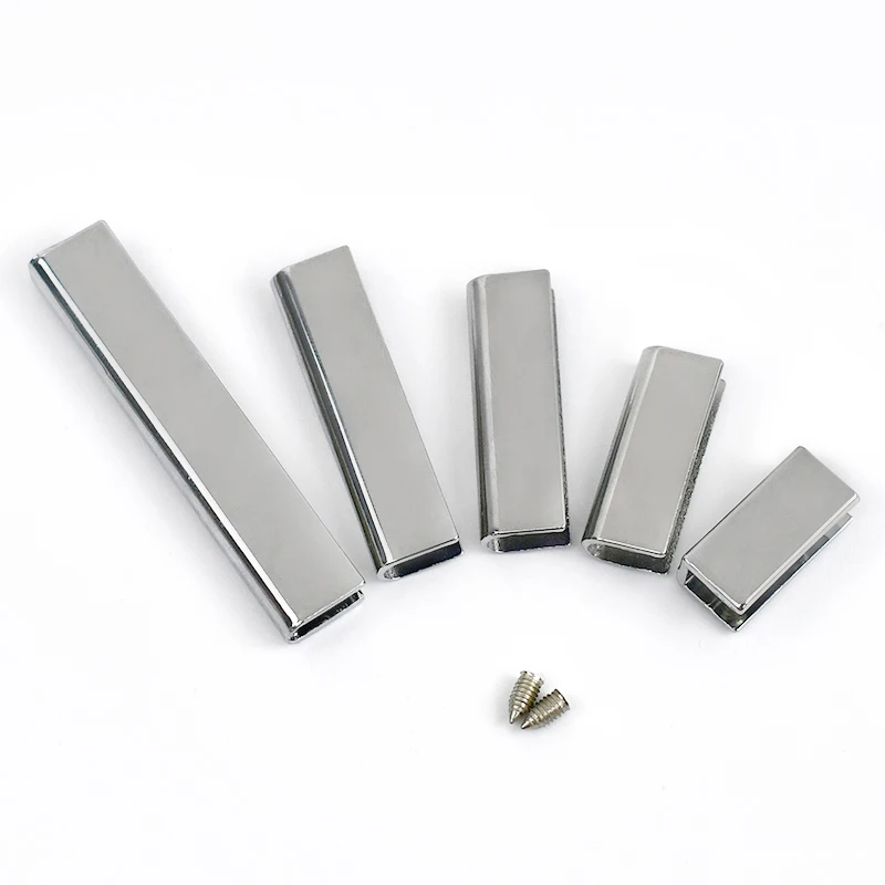 20Pcs 20/25/32/38/52mm Metall Gurtband Schwanz Clip Tasche Ecke Schrauben Kanten schutz Schnalle DIY Anhänger Schraube Haken Schließe Zubehör