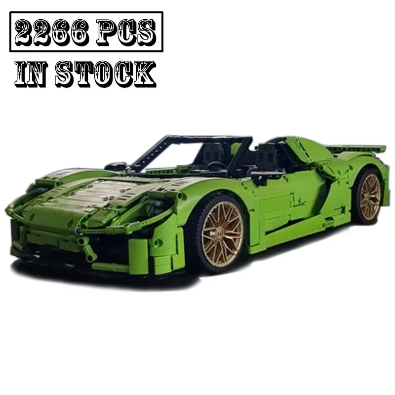 

New Technical MOC-159171 Spyder 1:8 Scale Hypercar Super Racing Car Model Building Block Brick Assembly Toys Kids Birthday Gifts