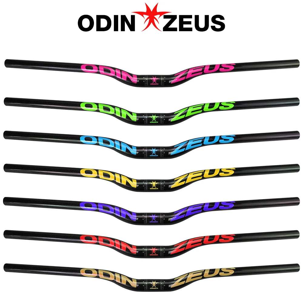 Odinzeus New Super Strong Carbon Fiber Crimping Machine MTB Mountain Bike Plate Handle 31.8 * 580/600/620/640/660/700/740mm