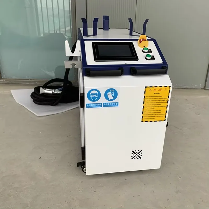 

Portable Pulse Laser Cleaner Metal Rust Surface Paint Mini Laser Cleaning 50W Backpack Laser Cleaning Machine