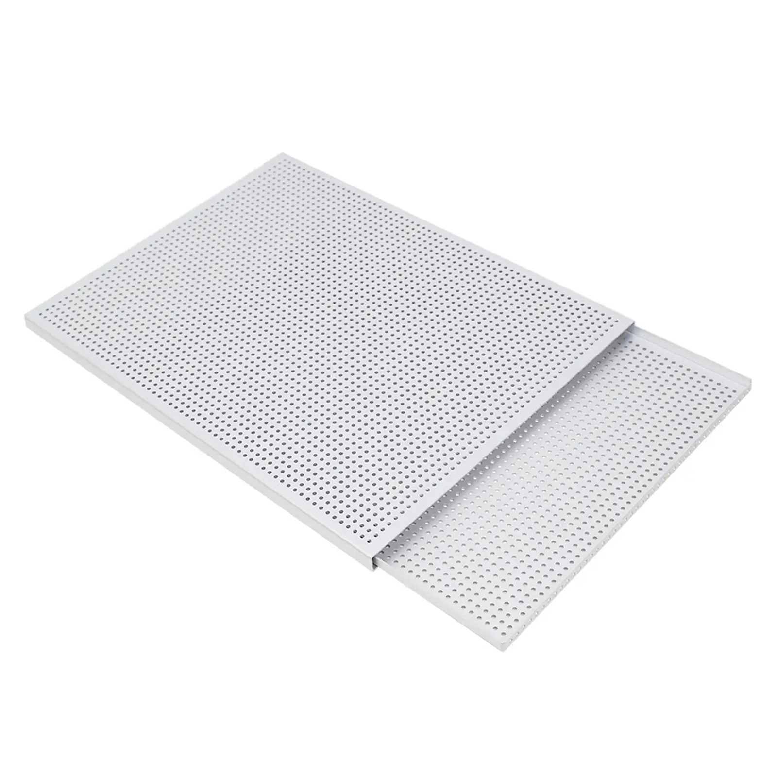Rectangular Perforated Tray, Two-Layer Puff Pastry Pan, Aluminum Alloy, Non-Stick Coating for Professional Cakes