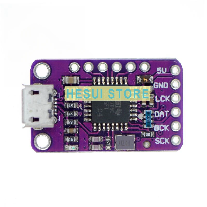 Módulo GY-PCM2706 USB a I2S IIS