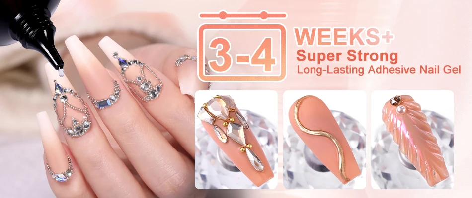 BORN PRETTY Gold Silber Metallic Malgel 5ml 3D Metall-Liner Super Heller Metalleffekt Zeichnen von Streifen UV-Gel Lack – Detail 4