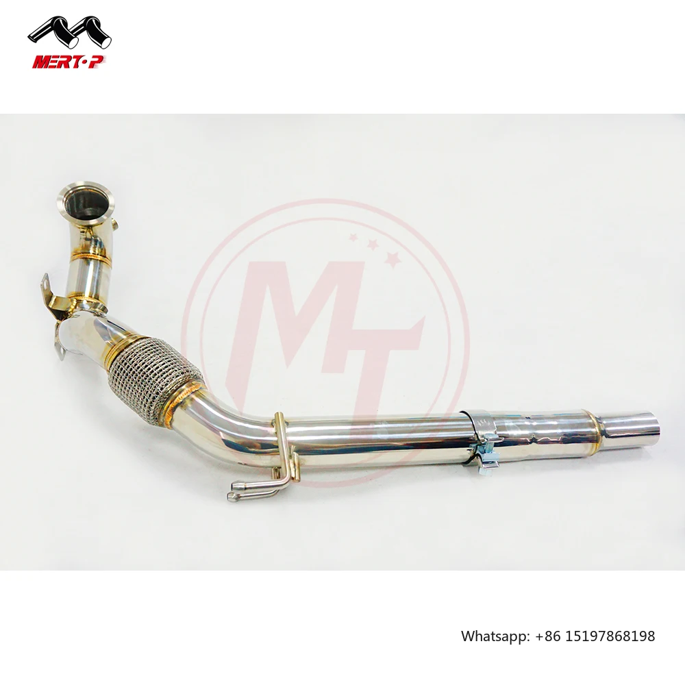 Mertop 2.75 بوصة V*W GOLF MK7 1.4 TSI EA2112013-2017 أنابيب سفلية