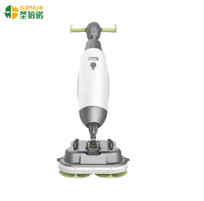 Spazzatrice per pavimenti a spinta manuale Asciugatrice per pavimenti industriale Spazzatrice per pulizia pavimenti Mini lavapavimenti