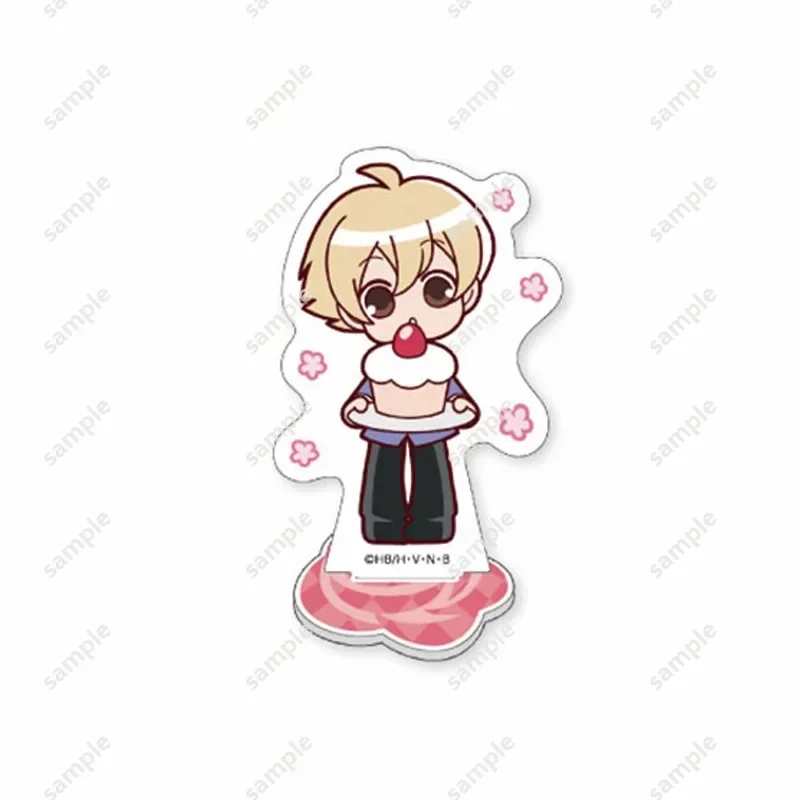 Anime Ouran High School Host Club Stand Fujioka Haruhi King Acrylic Standing Cartoon Figure Model Plate Table Ornaments Cos Toy