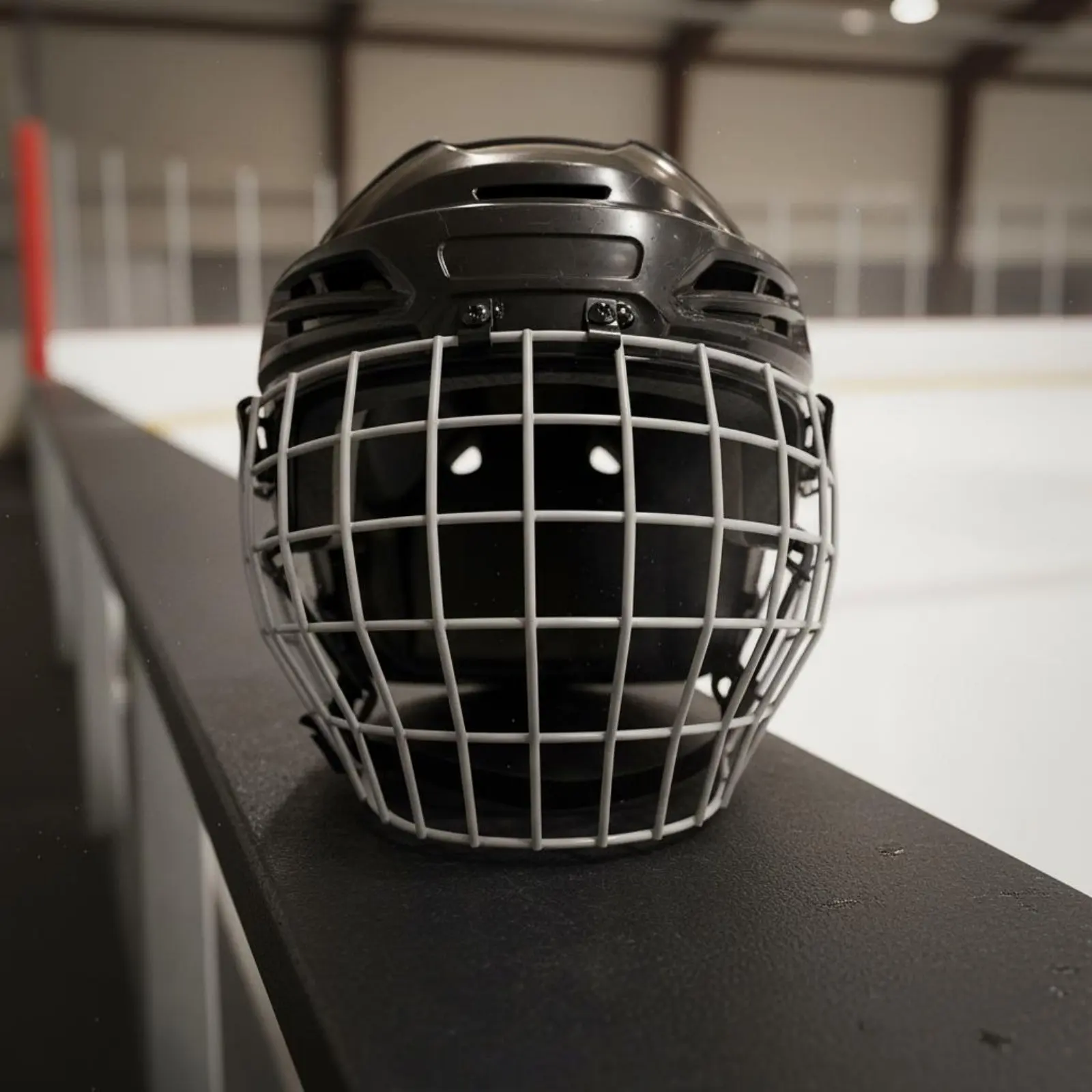 Ice Puck Sport Helmet Face Guard Head Protection Safety Gear for Adults view 6