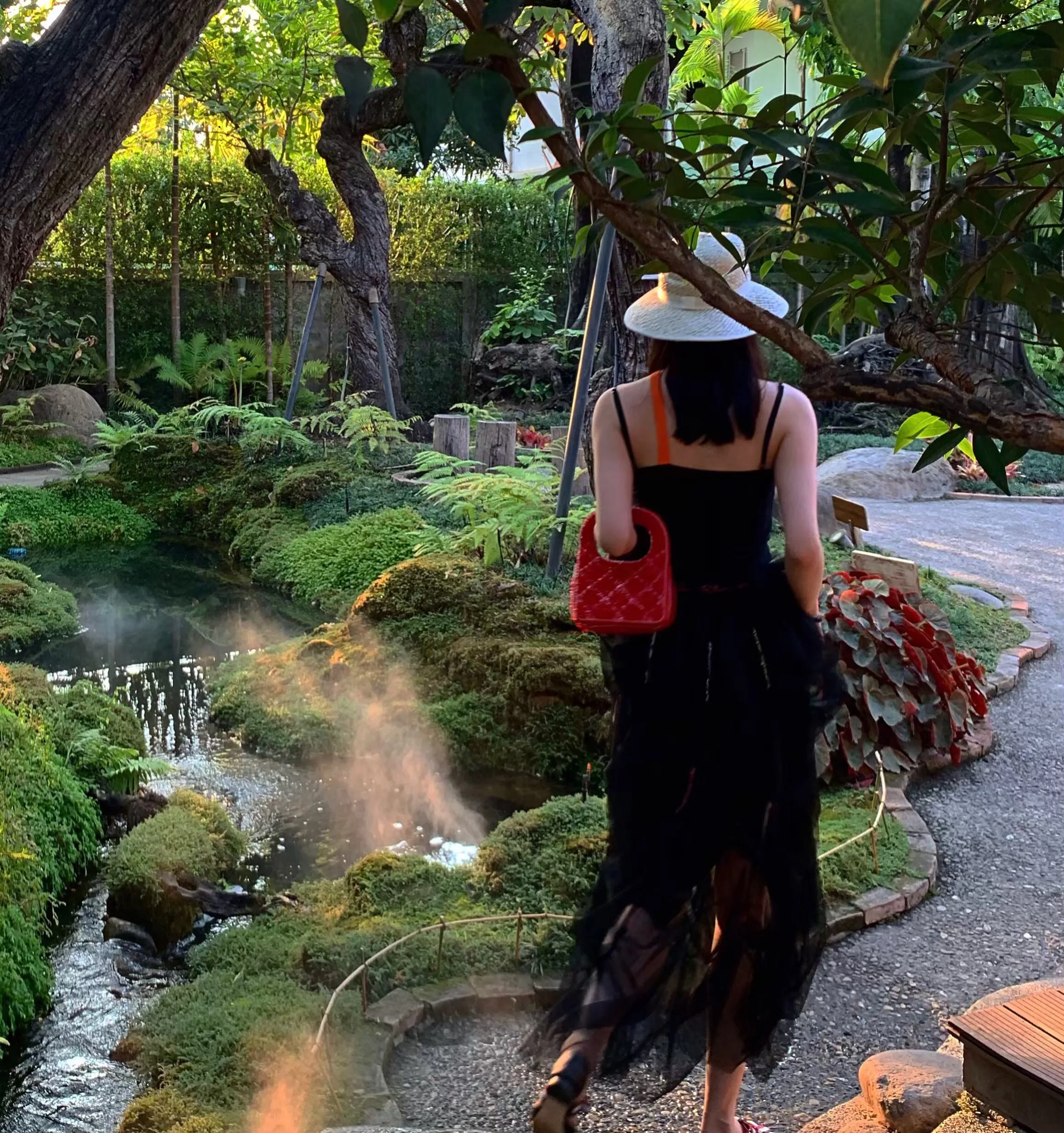 

High Waist Handmade Silver Tead Weave Semicircular Skirt Women's Summer Skirts Asymmetrical Hemline Midi Skirt