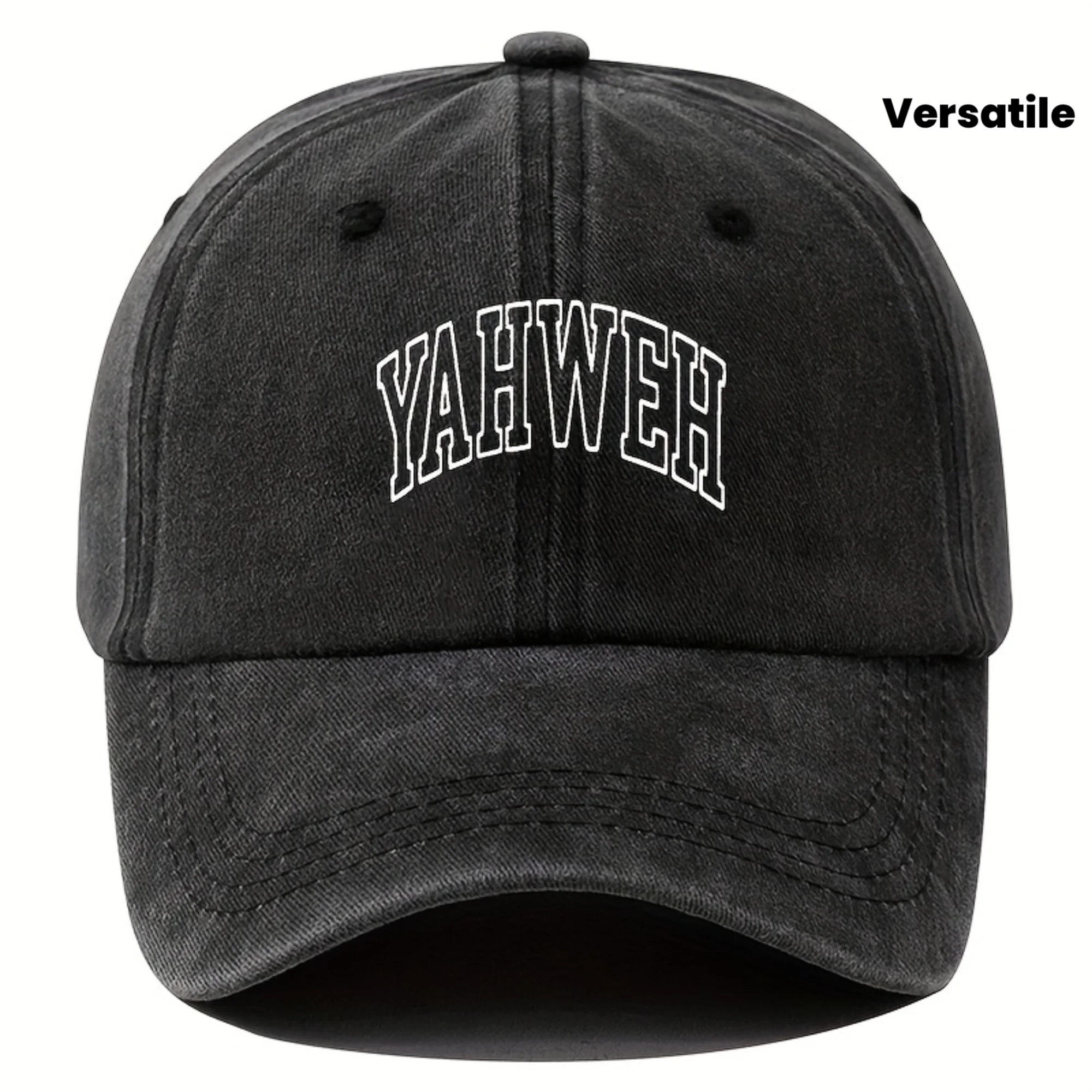 

Vintage Washed Casual Baseball Cap with Curved Brim, Versatile Streetwear Dad Trucker Hat, Fashionable Fishing Hat