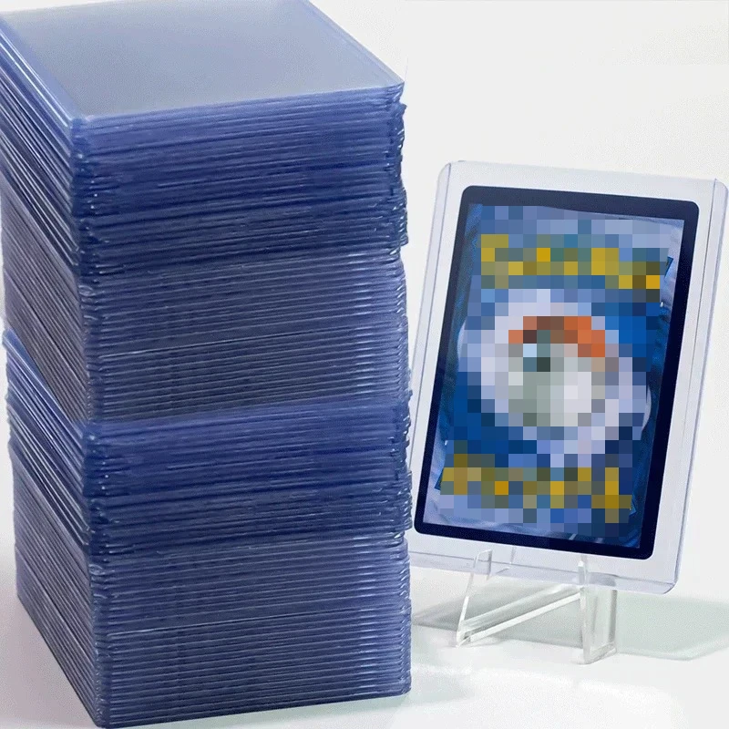 35PT Transparent Card Sleeves TopLoaders for Trading Cards, 1-100pcs