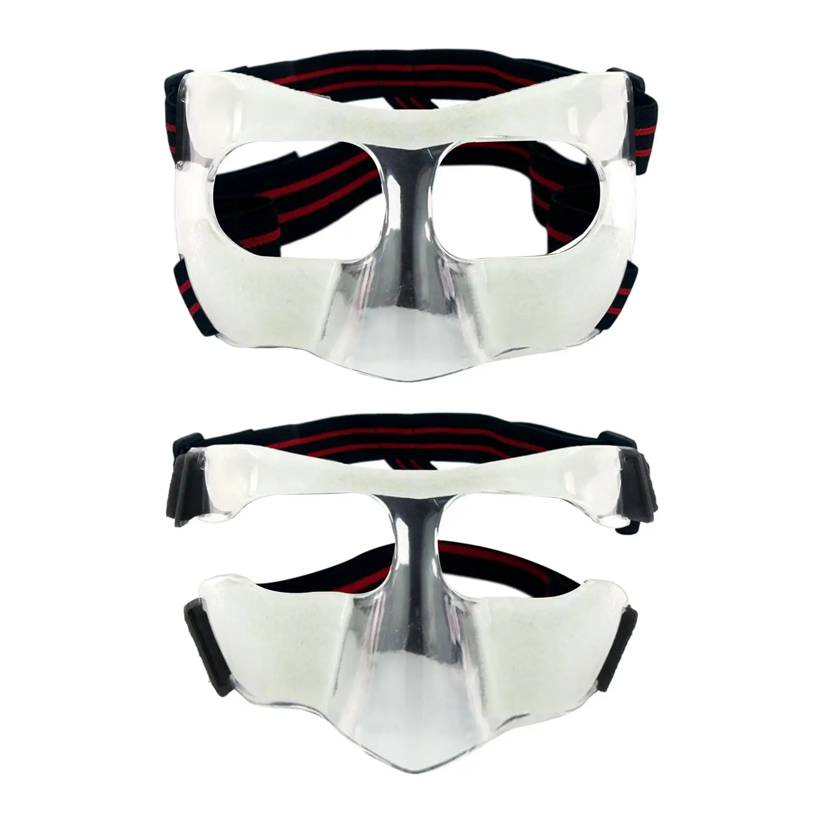 Face Guard for Broken Nose Face Nose Guard Girls Softball Mask Protection Facial Cover for Karate Gym Exercise Men Women