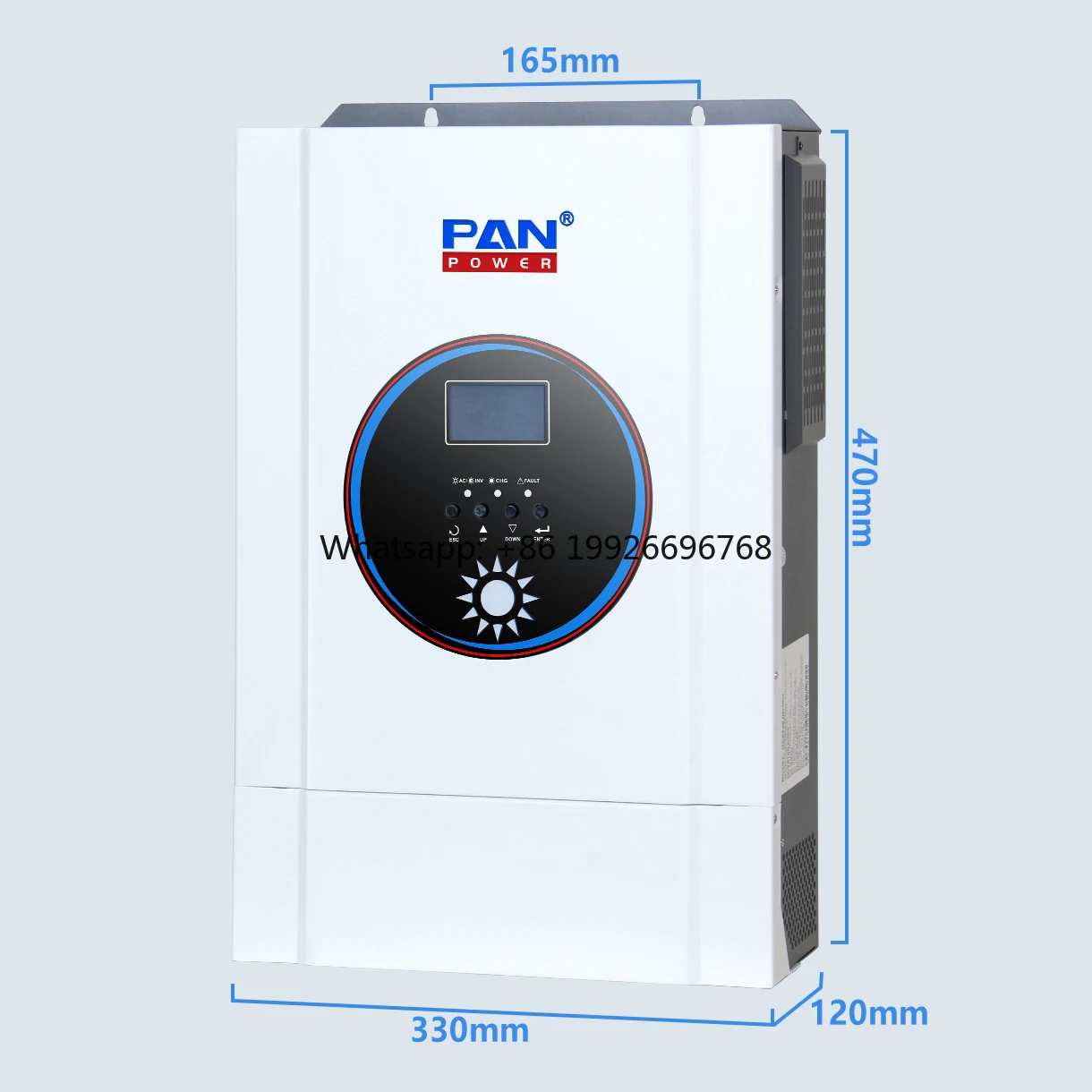 

Popular 48v Hybrid 6200w MPPT Solar Inverter manufacturer