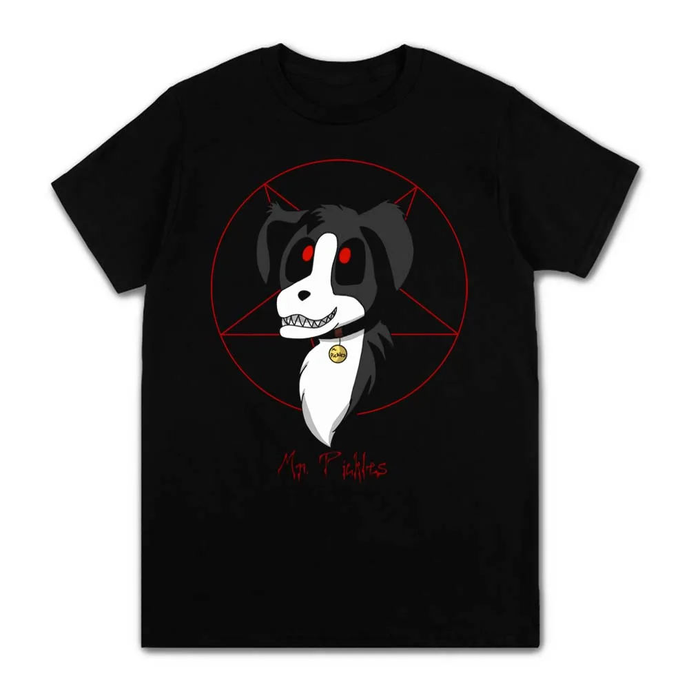 おかしいmr漬物3D tシャツコットンメンズトップスtシャツadultswim成熟した犬悪サタンtシャツカジュアル原宿半袖ストリート