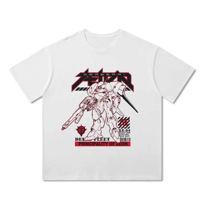 Anime Pain Suit Mobile Suit Gundam 0083 T Shirt Ragazzo Abbigliamento Bambini Ragazzi T Shirt Bambini Estate T-shirt Casual Street Tops Tee