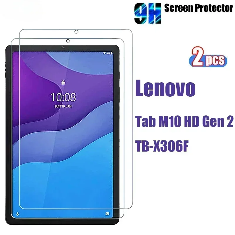 

Защитная пленка для экрана Lenovo Tab M10 HD (2-го поколения), 10,1 дюйма, TB-X306F TB-X306X, 2020, защитная пленка для планшета, закаленное стекло