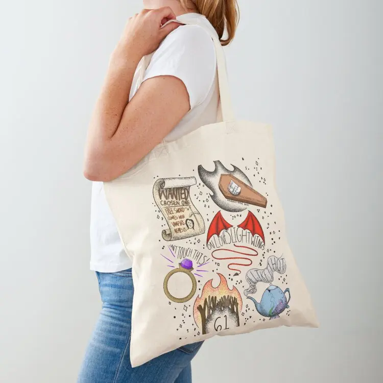 

Carry on Simon Snow and Baz Pitch series flash sheet Tote Bag canvas bags Handbags Big bag women Women's tote bag