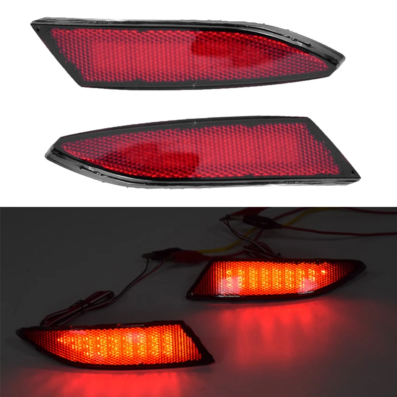 Фонари заднего бампера для Ford Focus 2011 2012, Предупреждение шт.