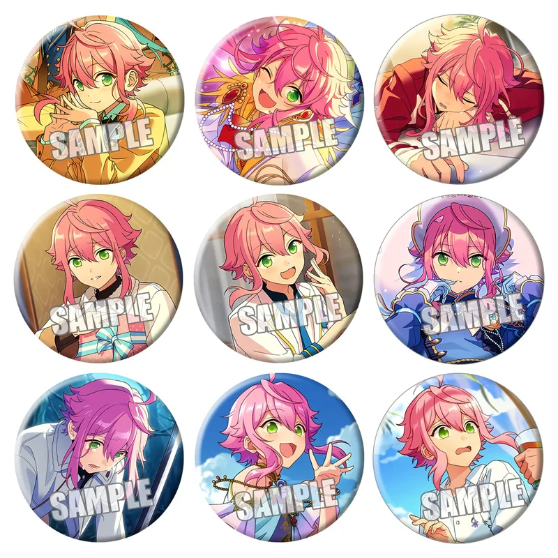 Ensemble Stars Fine Tori Himemiya ES 58mm Round Button Brooch Bagdes