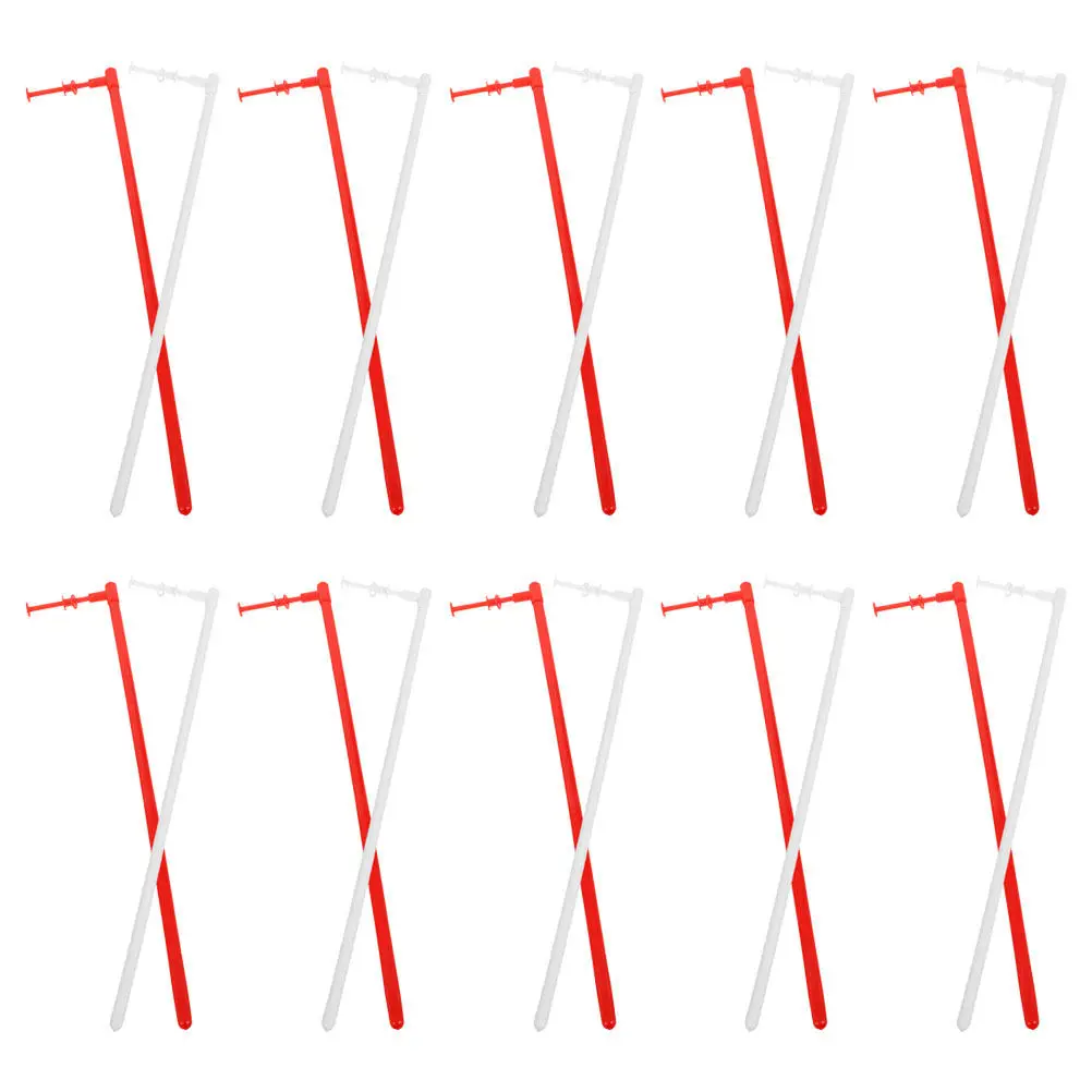 

20 шт. прочных пластиковых стержней для ветряных мельниц, белые, для самостоятельной сборки, сменные шесты для ветряных воротил, материалы для рукоделия