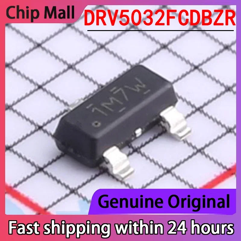 10PCS New DRV5032FCDBZR Package SOT23-3 Digital Latch Hall Effect Sensor