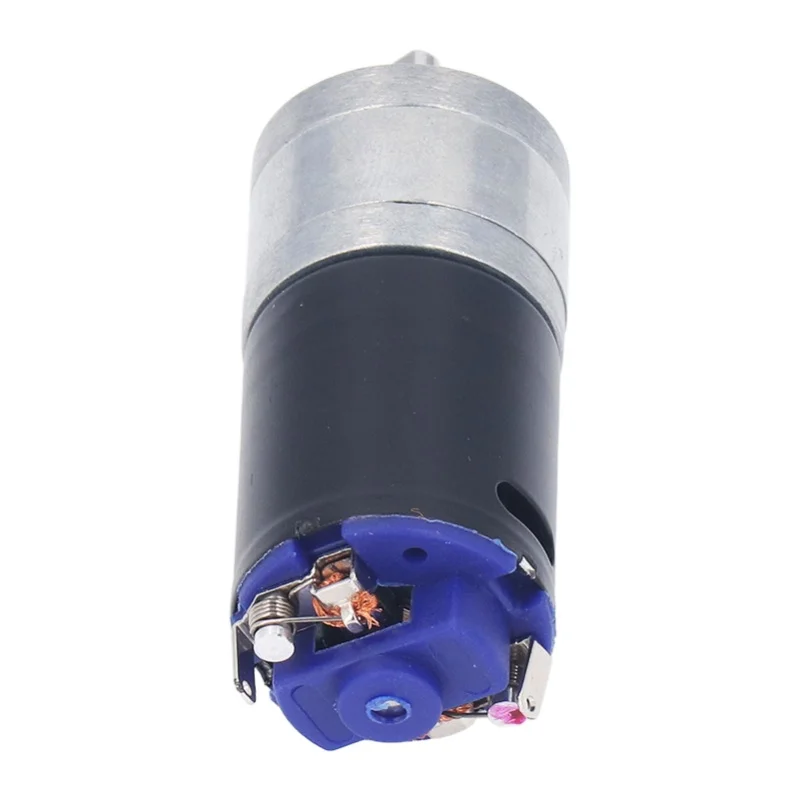 

DC12V Geared Motor D Type Output Shaft 25mm Diameter High Torsion Gear Motor Electric CCW Speed Reduction Motor 580RPM