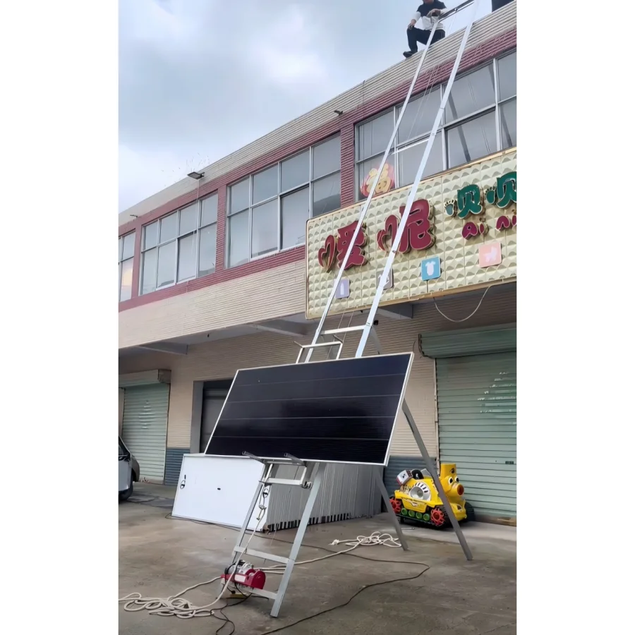 Solar Panel Lifting Equipment Ladder Lift For Solar Panels