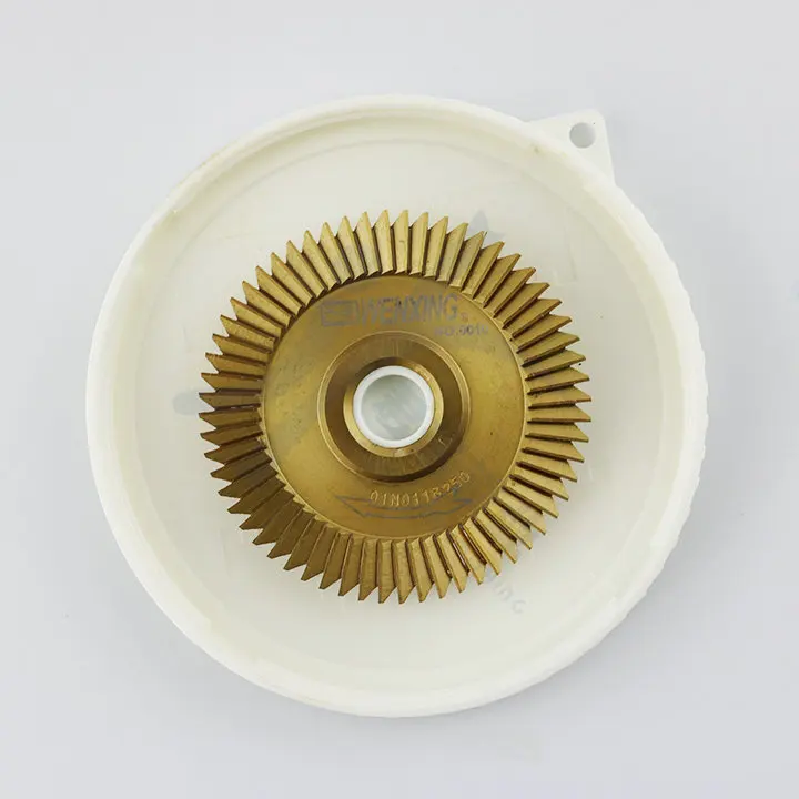 Chkj 1pc Schlüssel duplikat Maschinen sägeblatt 60x7,3x12,7mm 60t doppelseitiger titan beschichteter Schlüssel maschinen schneider für Kopier schlüssel